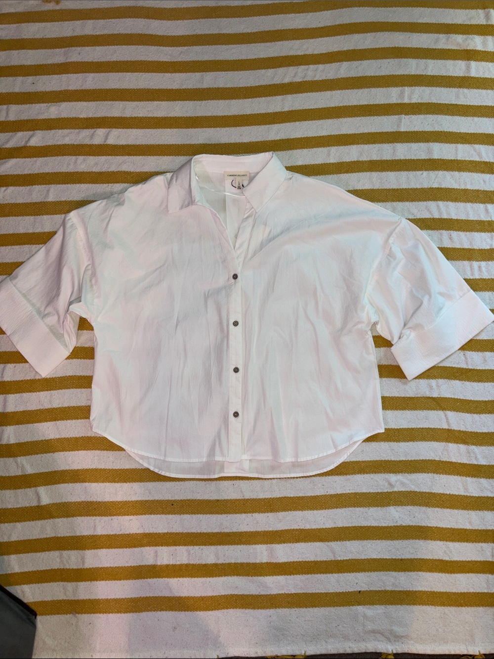 Current/Elliott Boxy Button-Down